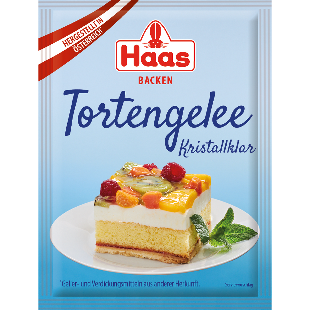 Tortengelee klar 3 x 11 g Sachet