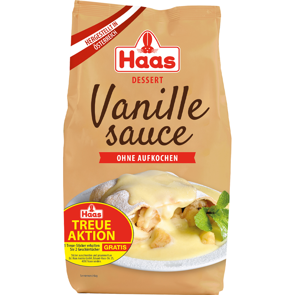 Haas Vanillecreme kaltgerührt