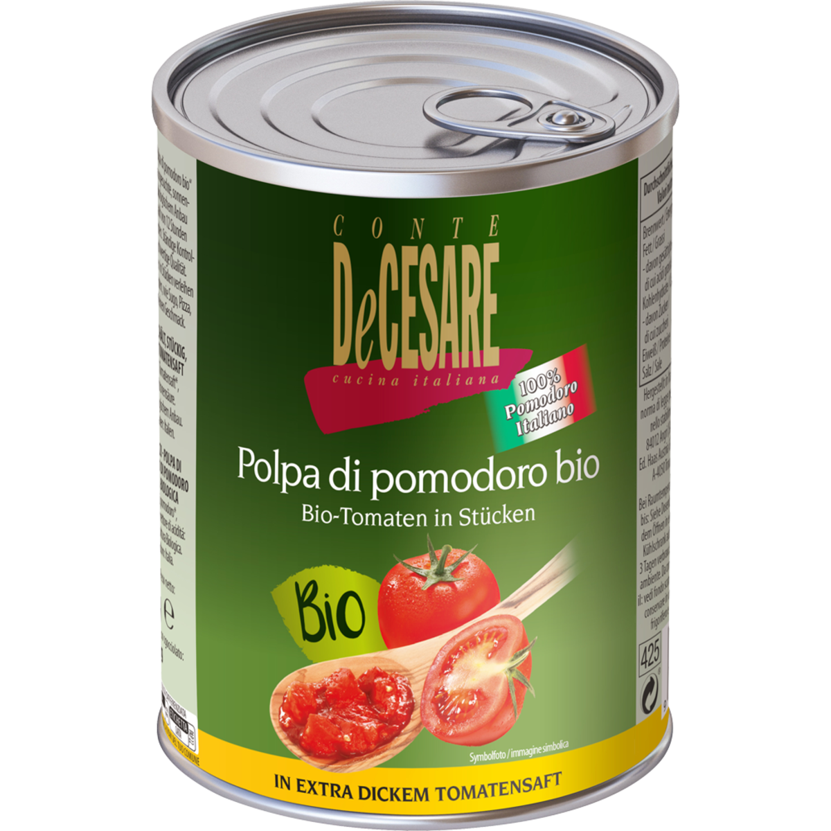Polpa di Pomodoro gewürzt bio 400 g Dose