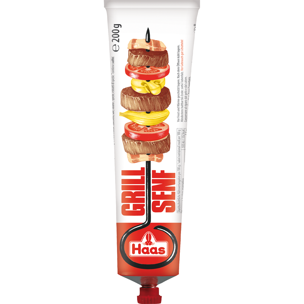 Grillsenf 200 g Tube
