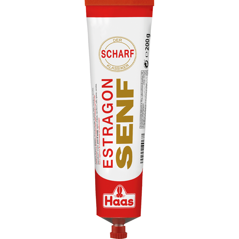 Estragon Senf 200 g Tube