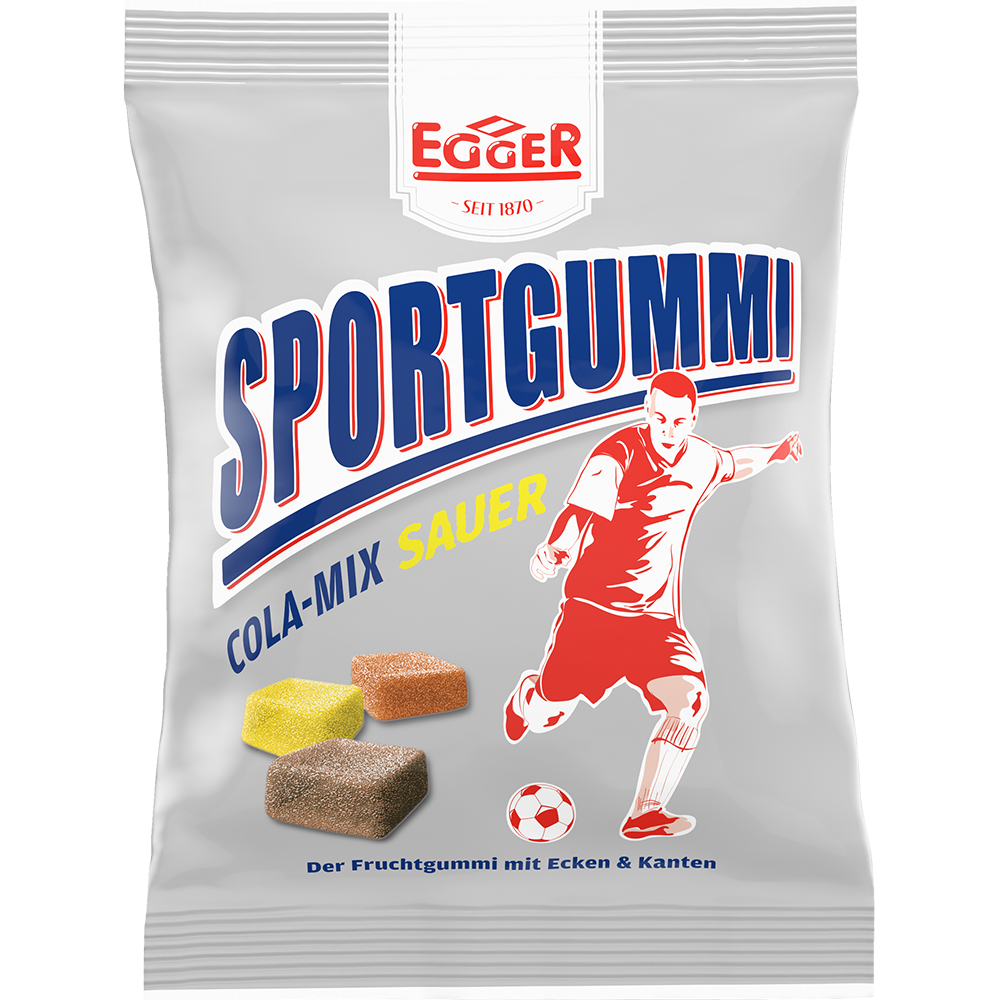 Egger Sportgummi Cola-Mix sauer