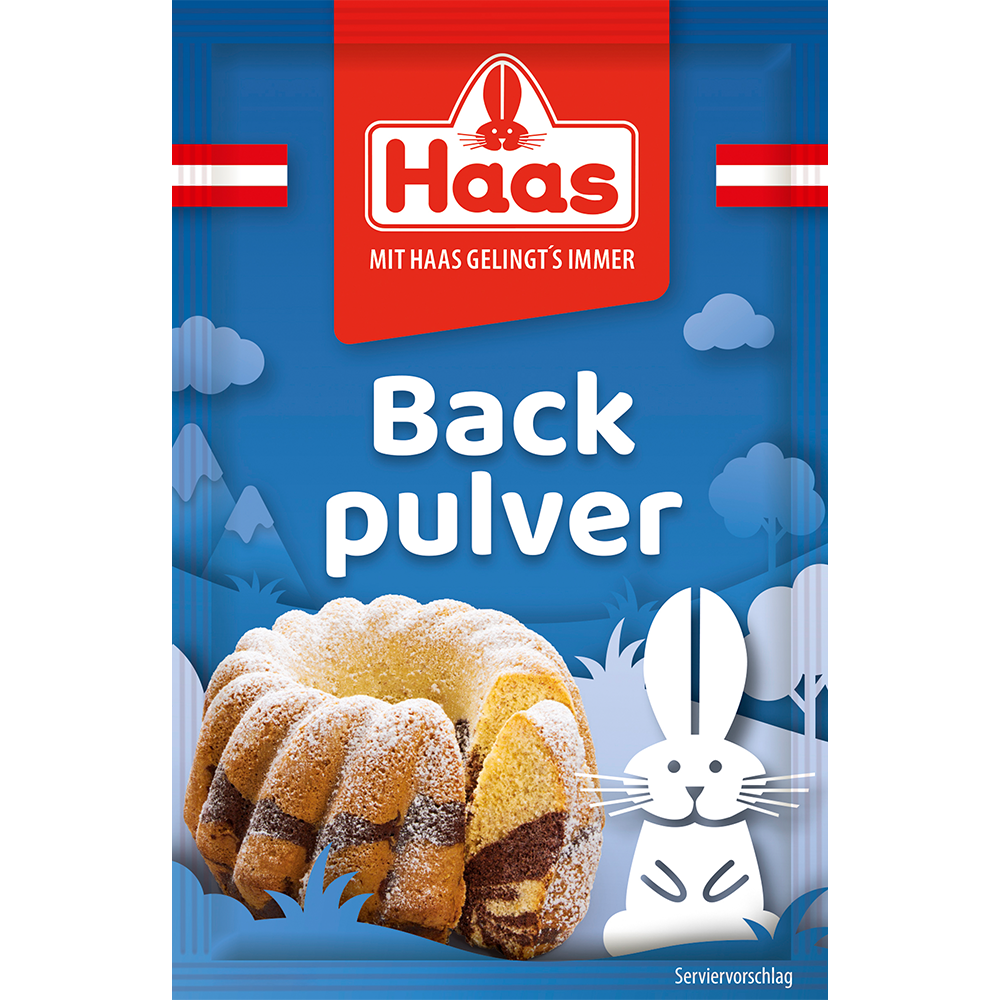 Backpulver 3 x 16 g Sachet