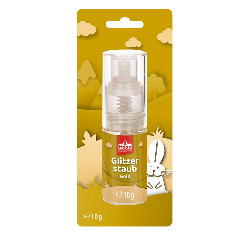 Haas Glitzerstaub GOLD